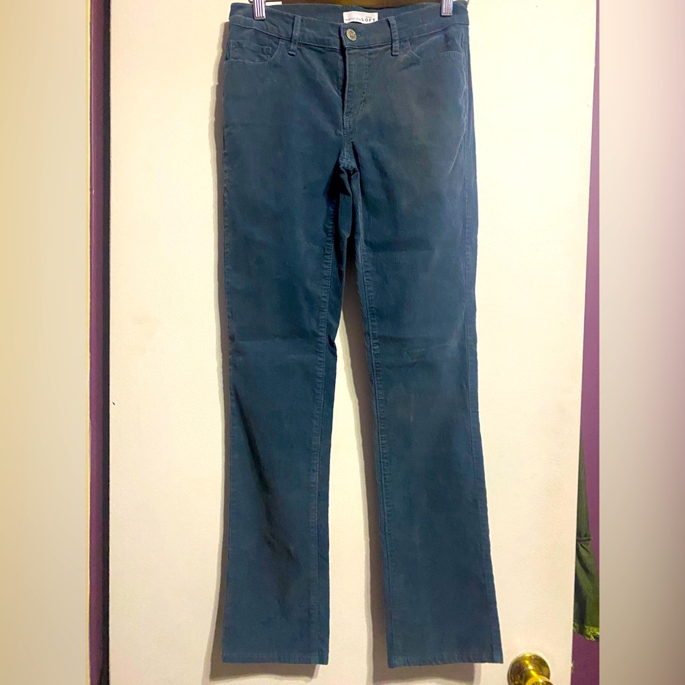 Skinny courduroy pants LOFT  2